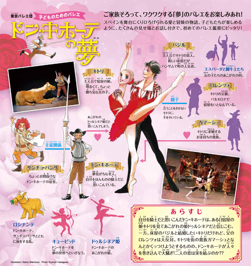 子どものためのバレエ 『ドン・キホーテの夢』 | 日本バレエ団連盟